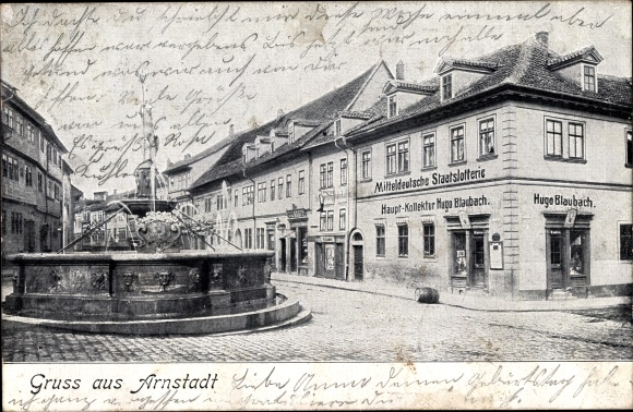 PC Arnstadt in Thuringia, central German state lottery main collection Hugo Blaubach