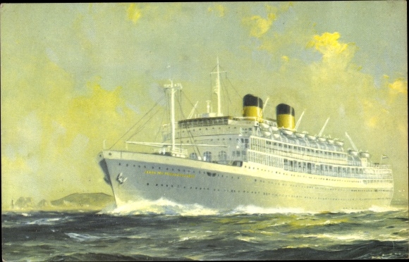 Artist PC steamship MS Johan van Oldenbarnevelt, Stoomvaart Maatschappij