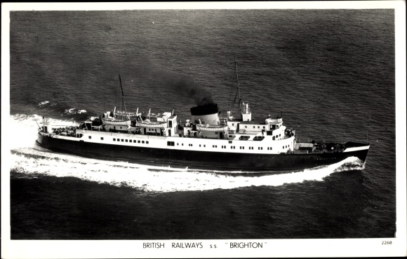 Ak-veerboot SS Brighton, British Railways
