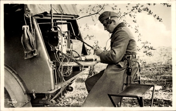 KP Niemiecki Wehrmacht, Wydział Wywiadu, Radiostacja, II Wojna Światowa