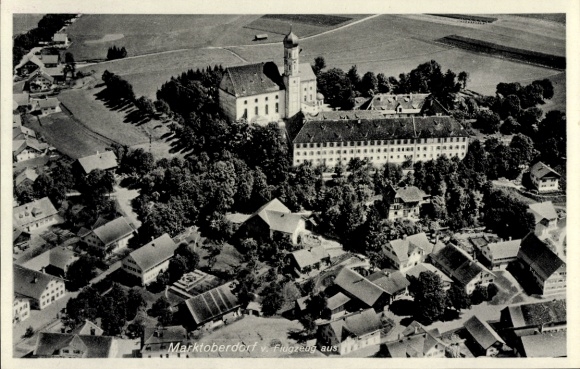 KP Marktoberdorf w Ostallgäu, zdjęcie lotnicze