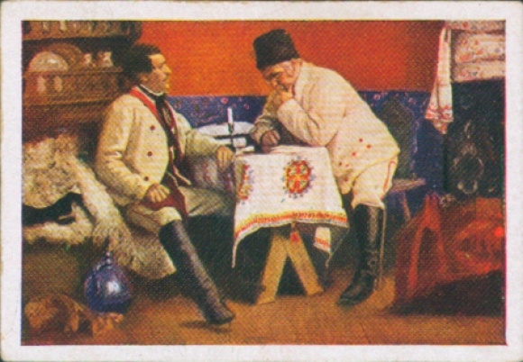 Collector's picture The colorful world, folk life in Transylvania, at the lawyer's