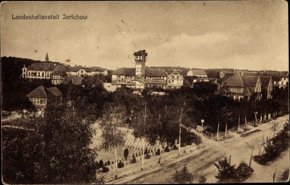 Postcard Jerichow in Saxony Anhalt, state sanatorium