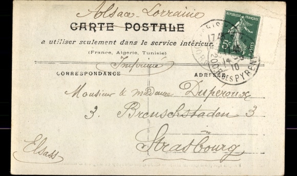 Postcard Paris, Floods 1910, Gare quai d&#39;Orsay and Legion d&#39;honneur, Hochwasser, Schaulustige