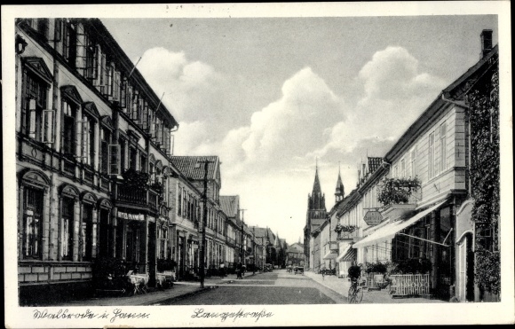Ak Walsrode im Heidekreis, Langestraße