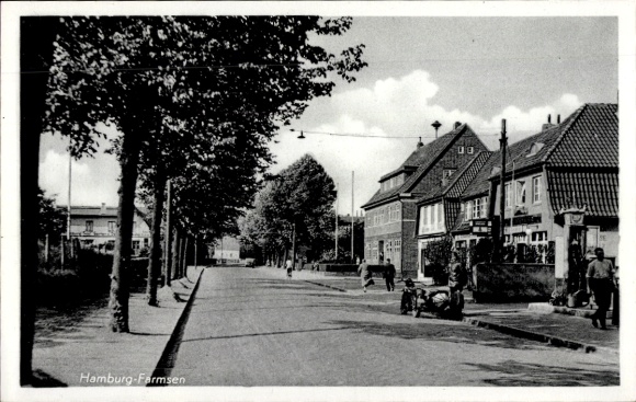 Ansichtkaart Hamburg Wandsbek Farmsen Bern, omgeving