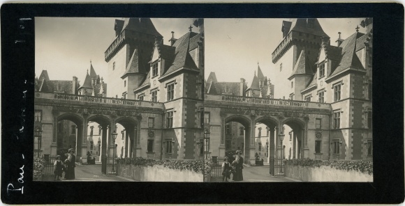 Stereo photo Pau Pyrénées Atlantiques, Chateau
