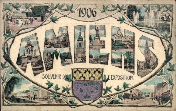 KP Amiens Somme, wystawa 1906, widoki częściowe