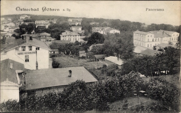 Ak Ostseebad Göhren auf Rügen, Panorama