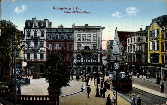 Ak Kaliningrad Königsberg Ostpreußen, Kaiser Wilhelm Platz