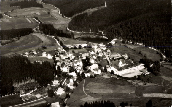 Ak Friedenweiler im Schwarzwald, Fliegeraufnahme