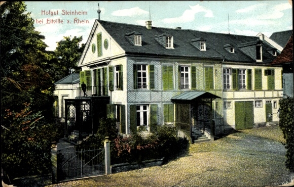 Ak Eltville am Rhein Hessen, Hofgut Steinheim