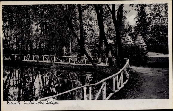 Postcard Pritzwalk in the Prignitz, new facilities