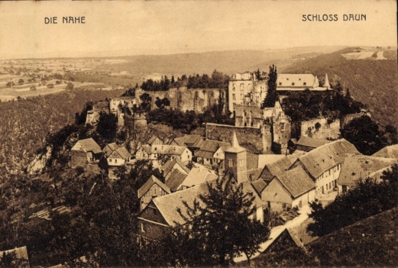 Ak Dhaun im Hunsrück, Schloss Dhaun