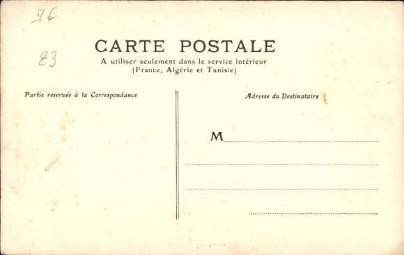Postcard Chambon sur Voueize Creuse, Caveau qu'Eugenie Fougere a fait elever et ou elle est inhumee