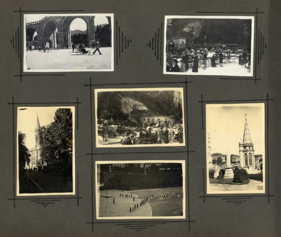 Photo album alpinism, mountaineers, glaciers, snow