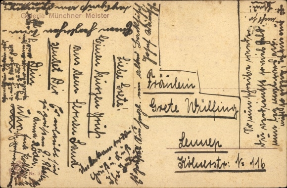 Artist PC Hendschel, Albert, study with obstacles