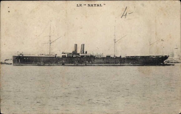 Ak-stoomboot Le Natal, Messageries Maritimes