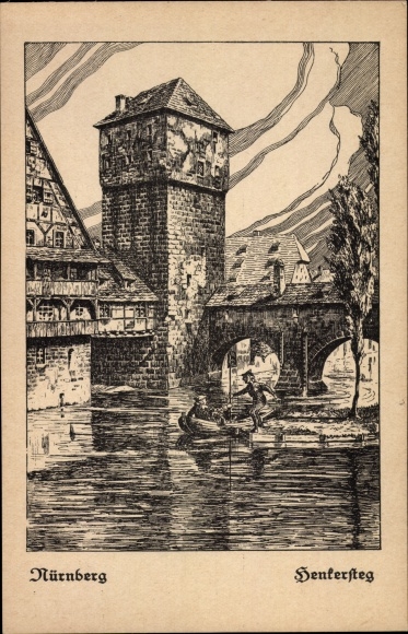 Artist PC Schmigalle, Viktor, Nuremberg in Middle Franconia, Henkersteg