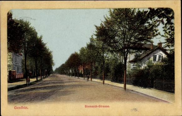 KP Genthin nad kanałem Łaby i Haweli, Bismarck Strasse