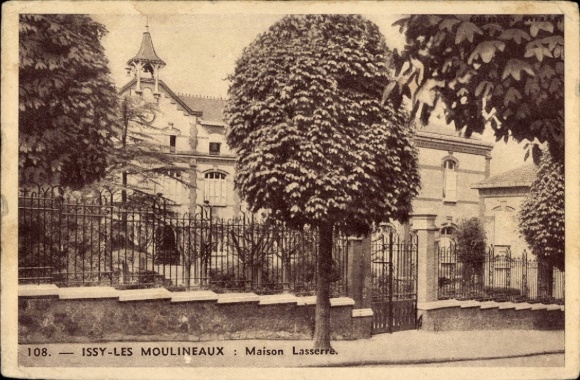 CPA Issy les Moulineaux Hauts de Seine, Maison Lasserre