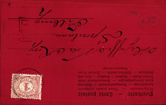Newspaper Postcard Tilburg Noord-Brabant Netherlands, New Tilburgsche Cour, Tilburg Dagblad