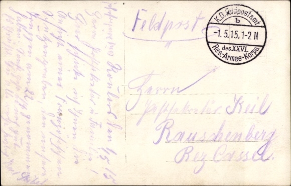 Photo Postcard Ypres West Flanders, German soldiers in uniforms, fallen Frenchmen, trenches