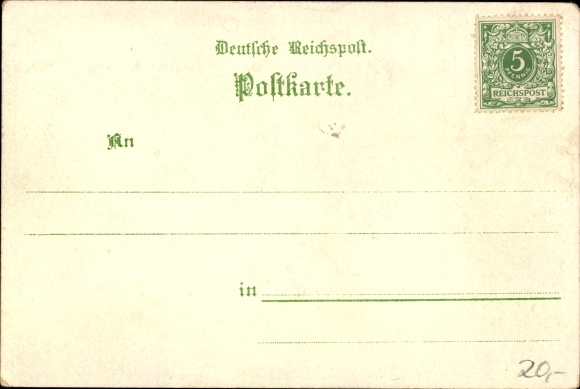 Chromo-Litho Hamburg Altona Oevelgönne, restaurant recreation