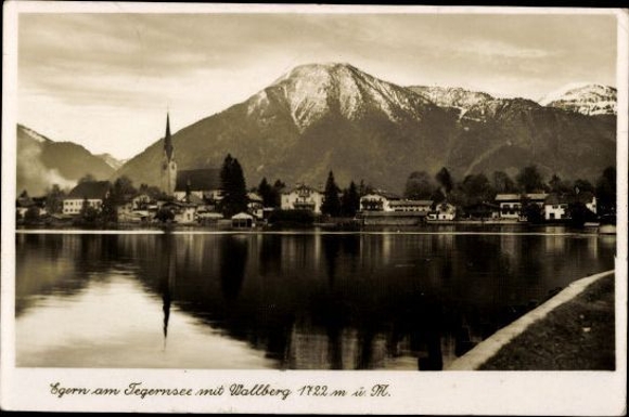 10 old PCs Tegernsee, Rottach Egern in the district of Miesbach Oberbay, various views