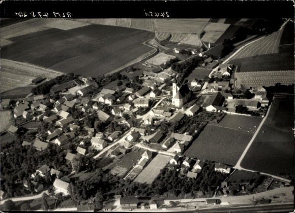 Photo Obertraubling in the Upper Palatinate, aerial photograph