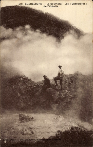 KP Gwadelupa, La Soufrière, Les Chaudières de l'Echelle