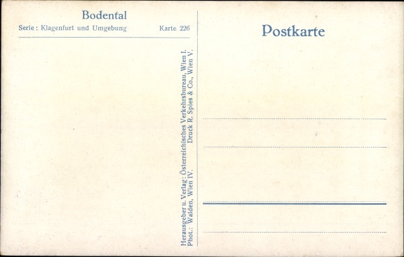 PC Bodental in Carinthia, local motif