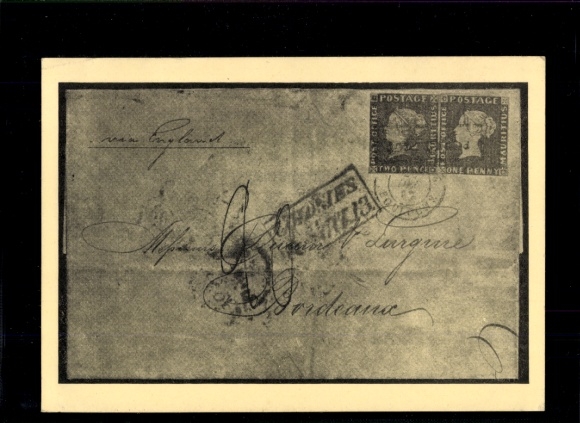 Michel 640 on special card Stamp Day 1937, to London