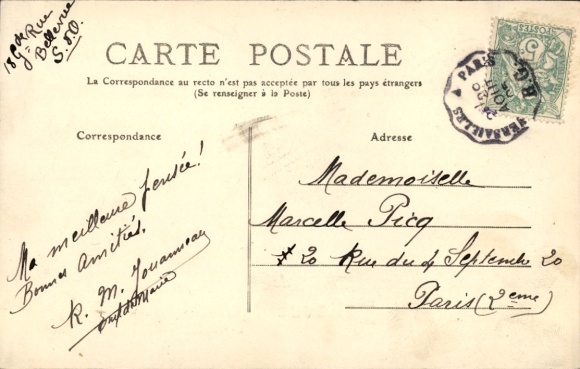 Ak Bellevue Hauts de Seine, gedeeltelijk uitzicht, laan, gebouwen