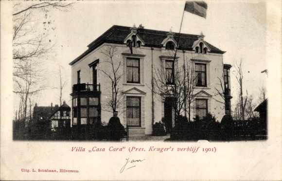 Ak Hilversum Noord-Holland Nederland, Villa Casa Cara