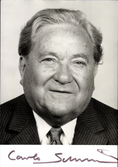 Photo Carlo Schmid, SPD politician
