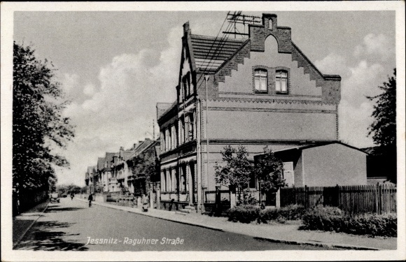 Ak Jessnitz Jessnitz in Anhalt, Raguhner Strasse
