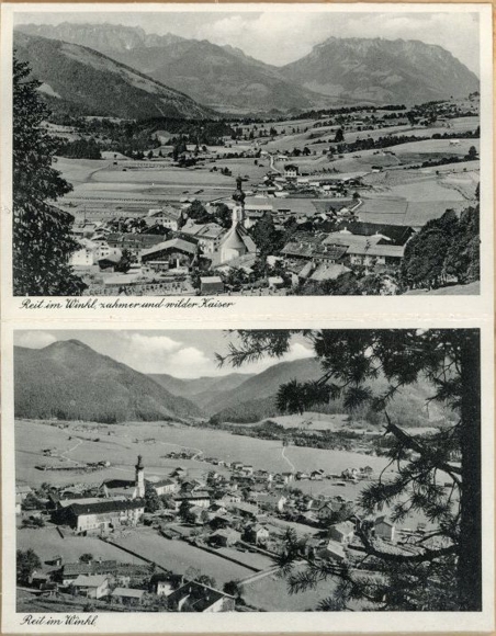 10 PCs Reit im Winkl Upper Bavaria in the envelope