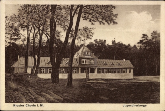 Chorin in der Mark Abbey, Chorin Abbey, youth hostel, trees, architecture