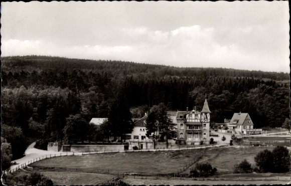 Postcard Köppern Friedrichsdorf Taunus, Hotel Pension zur Historische Lochmühle