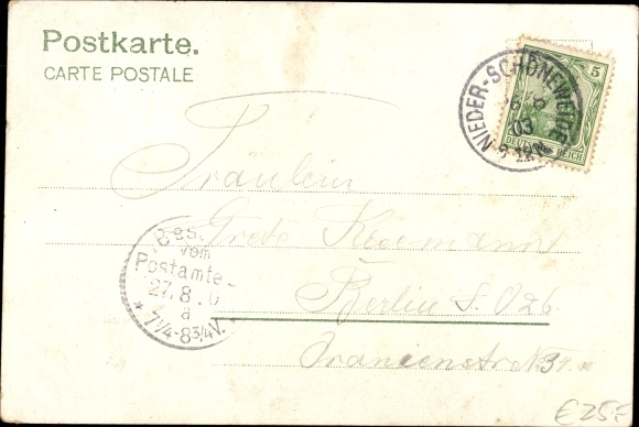 Chromo-Litho Berlin Treptow Niederschoeneweide, Neptunshain