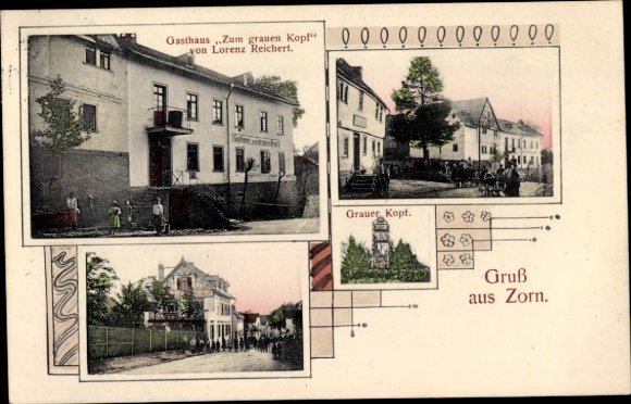 PC Zorn Heidenrod im Taunus, Gasthaus Zum grauen Kopf