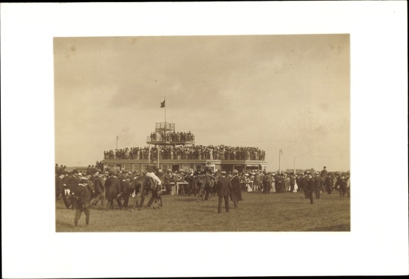 Photo Hamburg Mitte Horn, racecourse, grandstand
