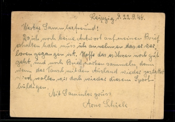 Michel No. 931 on PC to Yugoslavia with postal service rejection