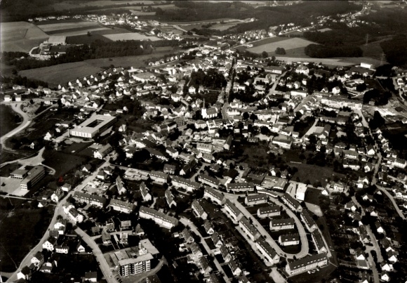 Ak Halver in Westfalen, luchtfoto