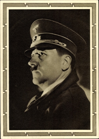Postwaardestuk Ak Führer en Rijkskanselier Adolf Hitler, portret