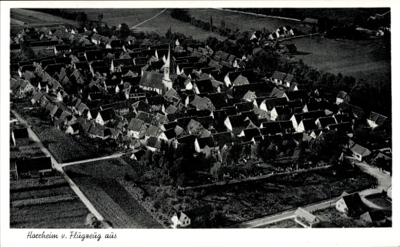 Ak Horrheim Vaihingen an der Enz, luchtfoto