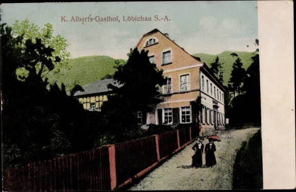 Postcard Löbichau in Thuringia, inn