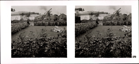 Stereo spatial image photo &quot;The NS model companies 1937-38&quot;, No. 270, Midgard Dt. Seeverkehrs AG, Nordenham