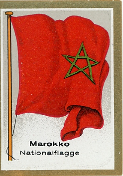 Collective image flags non-European. Countries #277 Morocco national flag